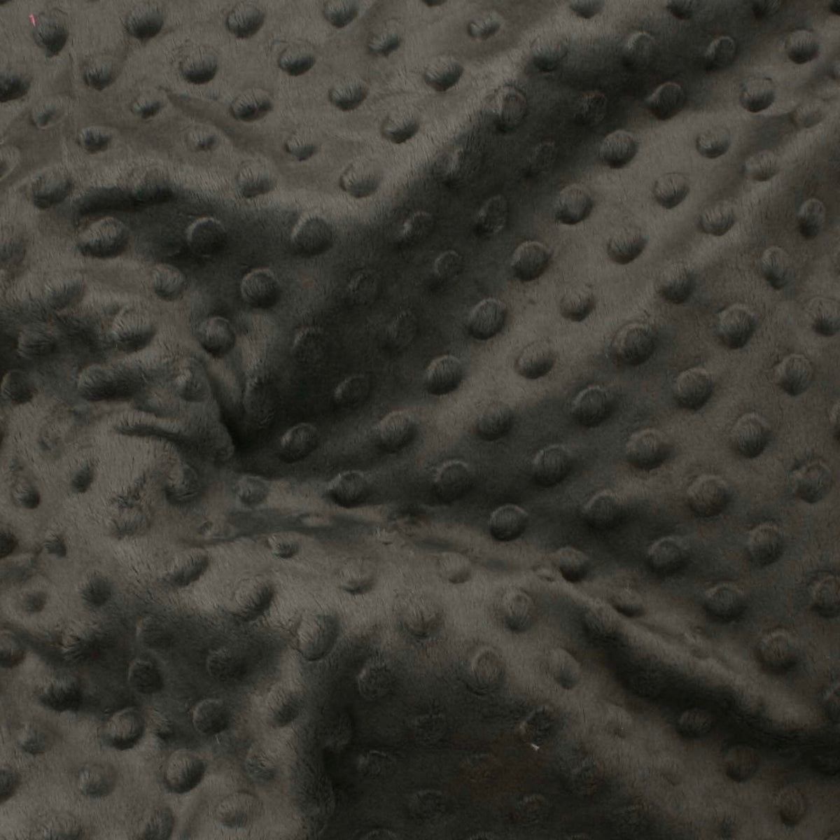 Minky Bulles Charcoal 38