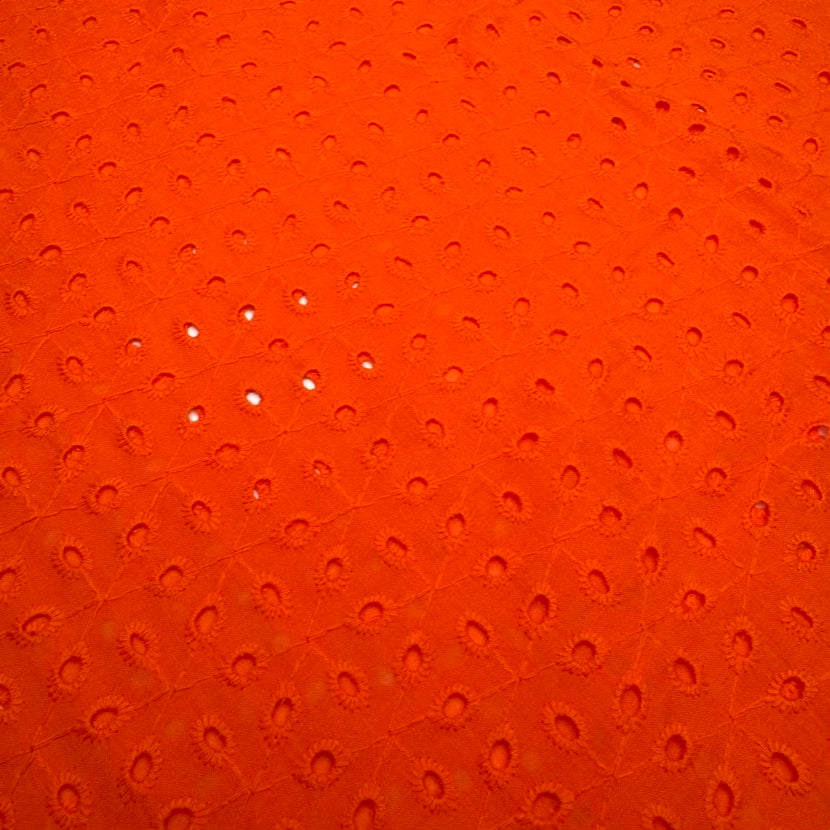 Broderie Anglaise #4 Orange