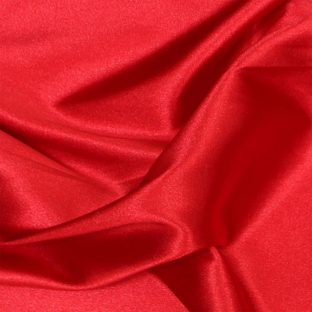 Satin Extensible Rouge