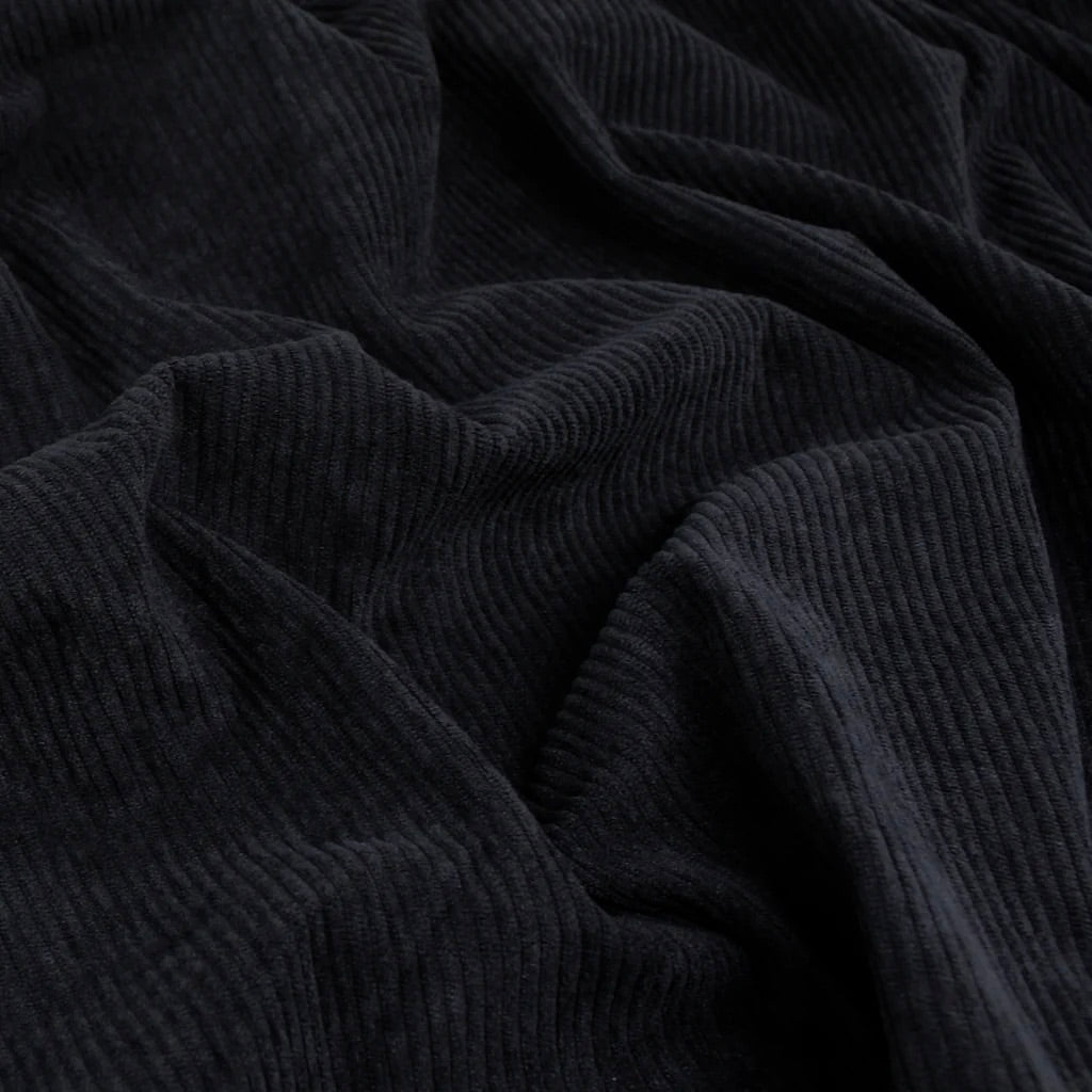 Velour Côtelé 3x1 Noir