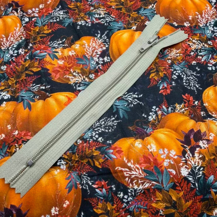 Fermeture Éclair Non-Séparable 6,5po, 4,5 coil, Taupe