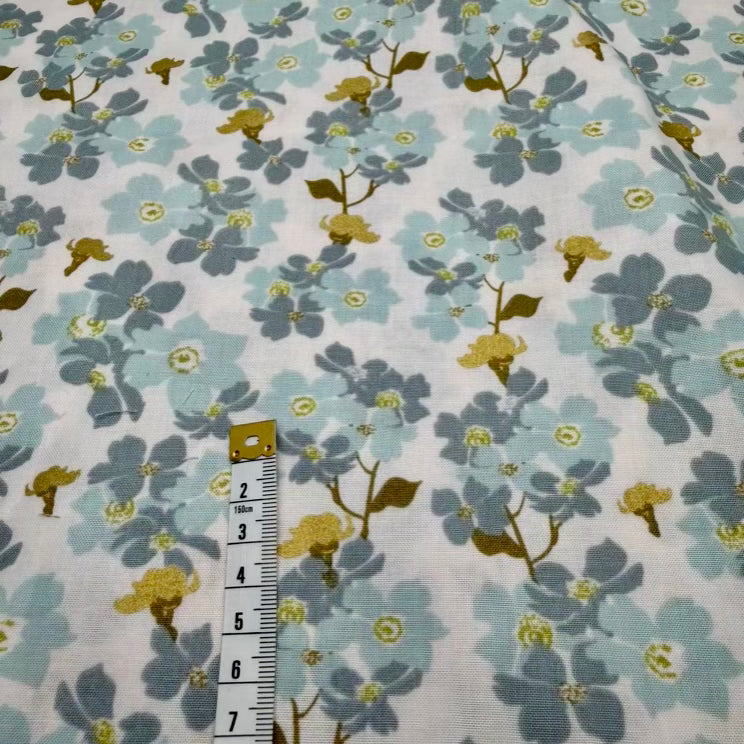Coton Imprimé Or 050
