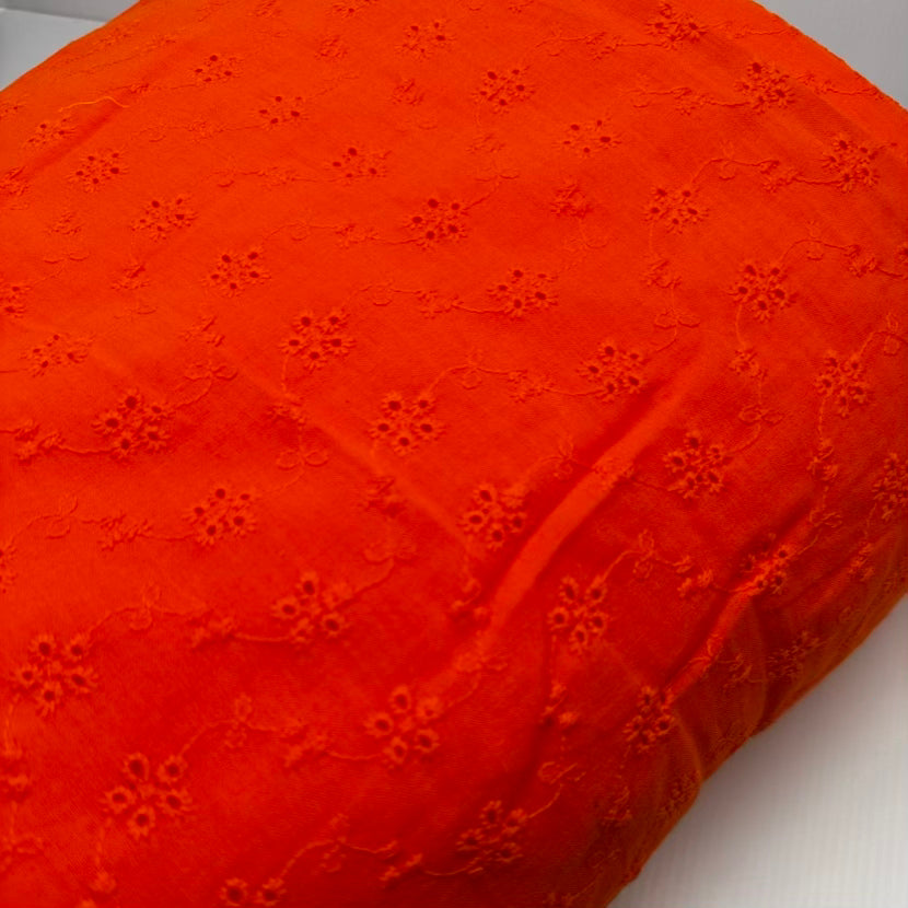 Broderie Anglaise #6 Orange