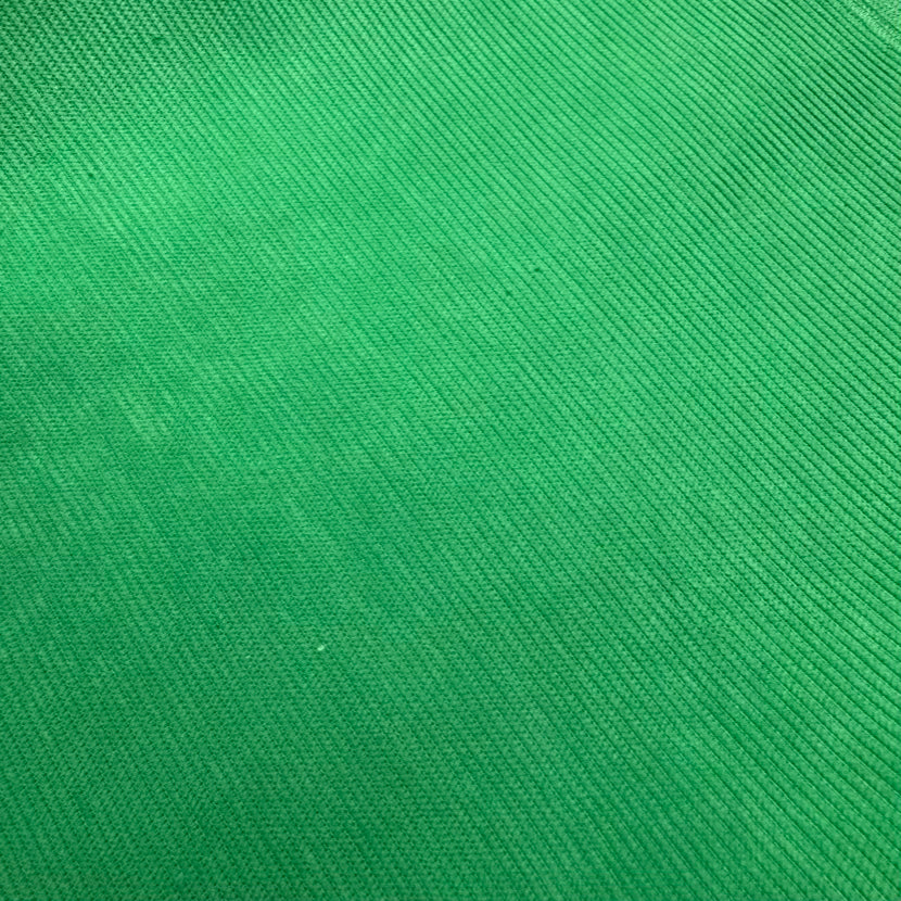 Velour Côtelé 1x1 Vert