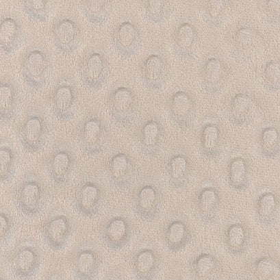 Minky Bubbles Taupe