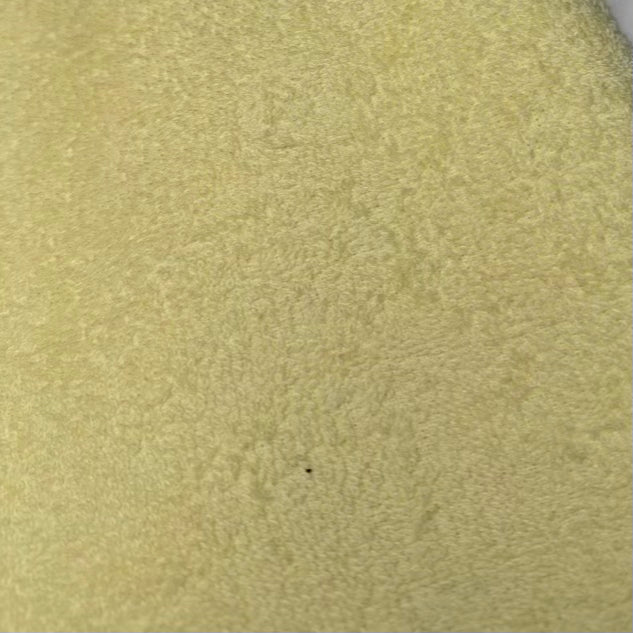 Yellow Cotton Terry Cloth
