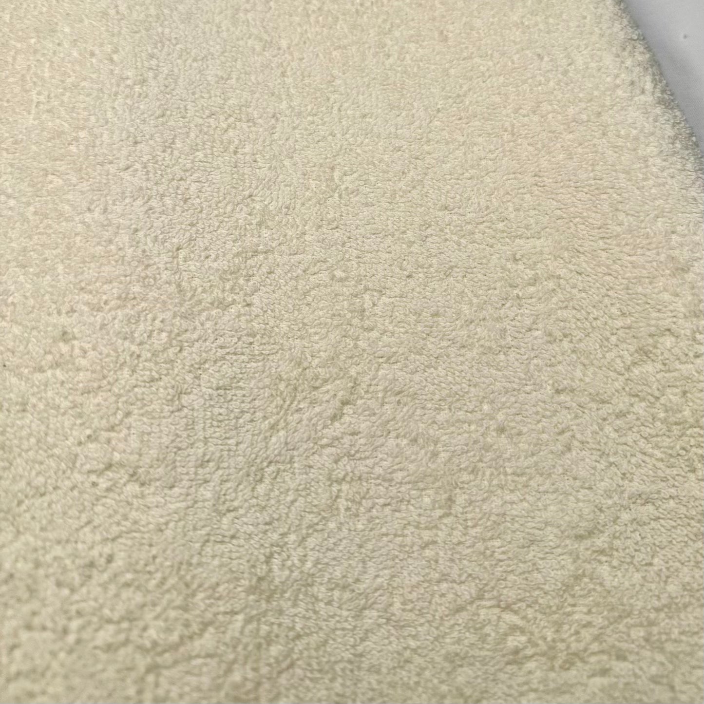 Cream Cotton Terry Cloth