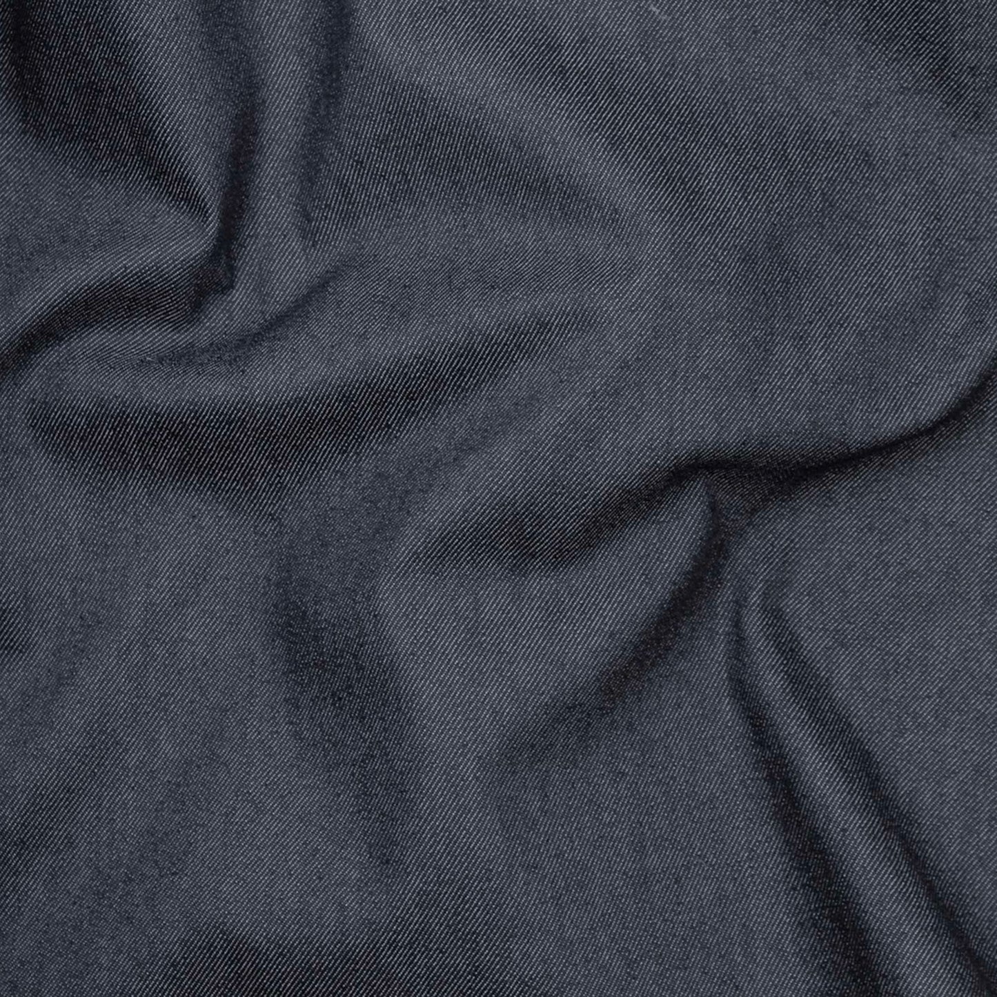 Denim Extensible Chiné Bleu Foncé/Blanc 18