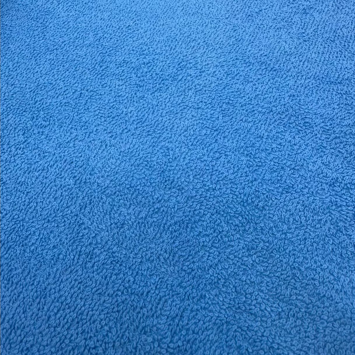Aqua Cotton Terry Cloth