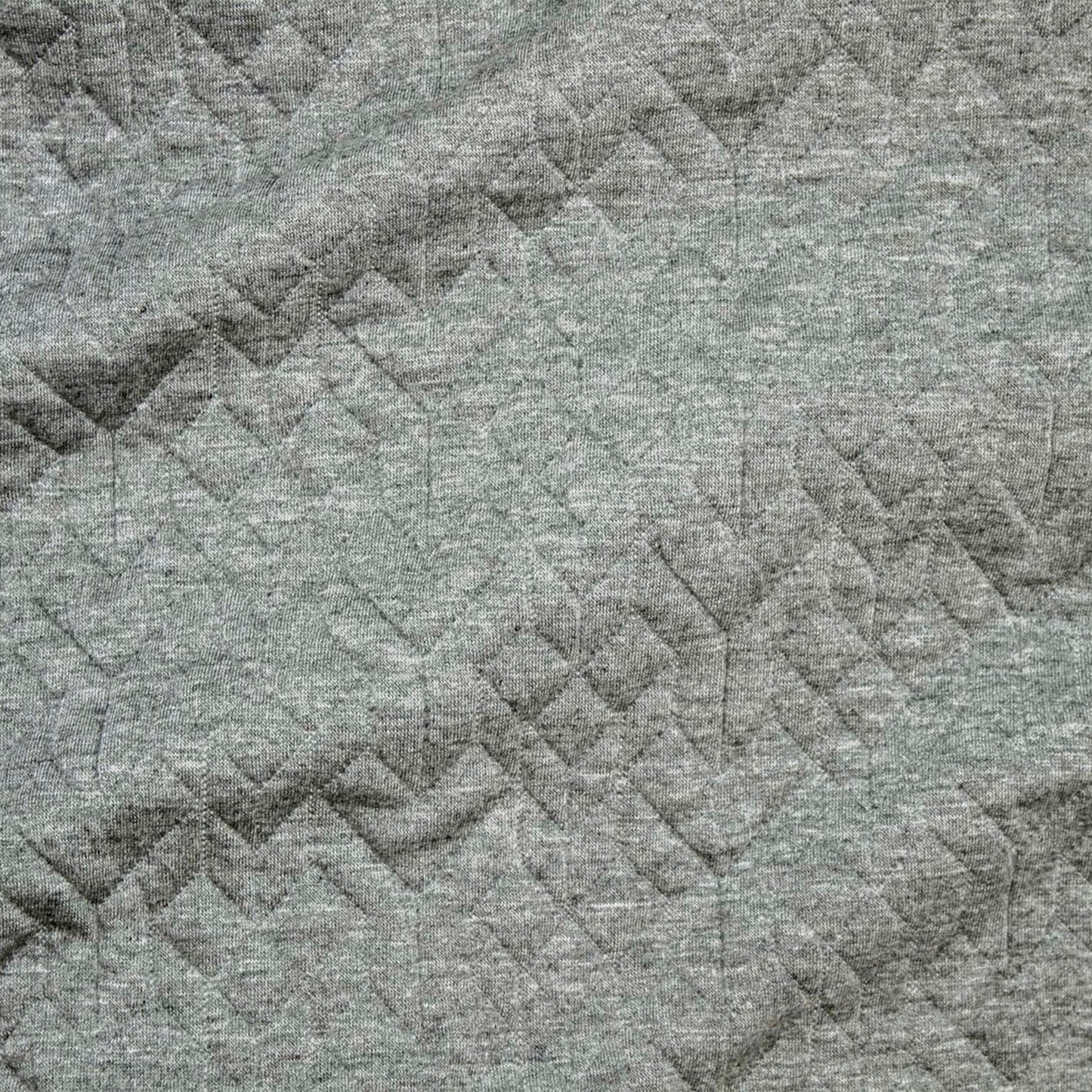 Quilted Geo Plus Grey Mix