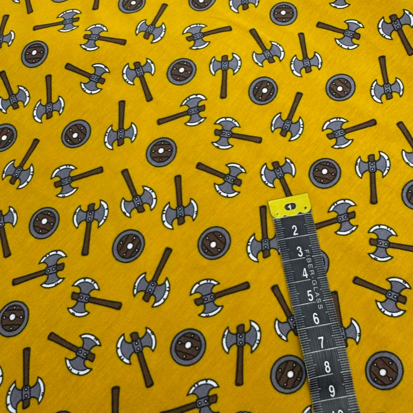 Jersey Coton Haches Dijon