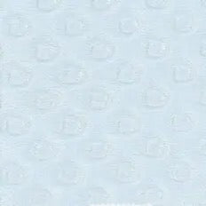 Minky Bulles Bleu Pâle