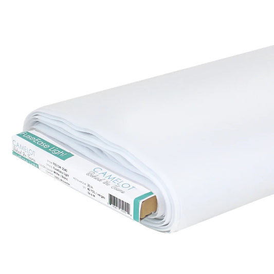 White Lightweight Iron-On Interfacing