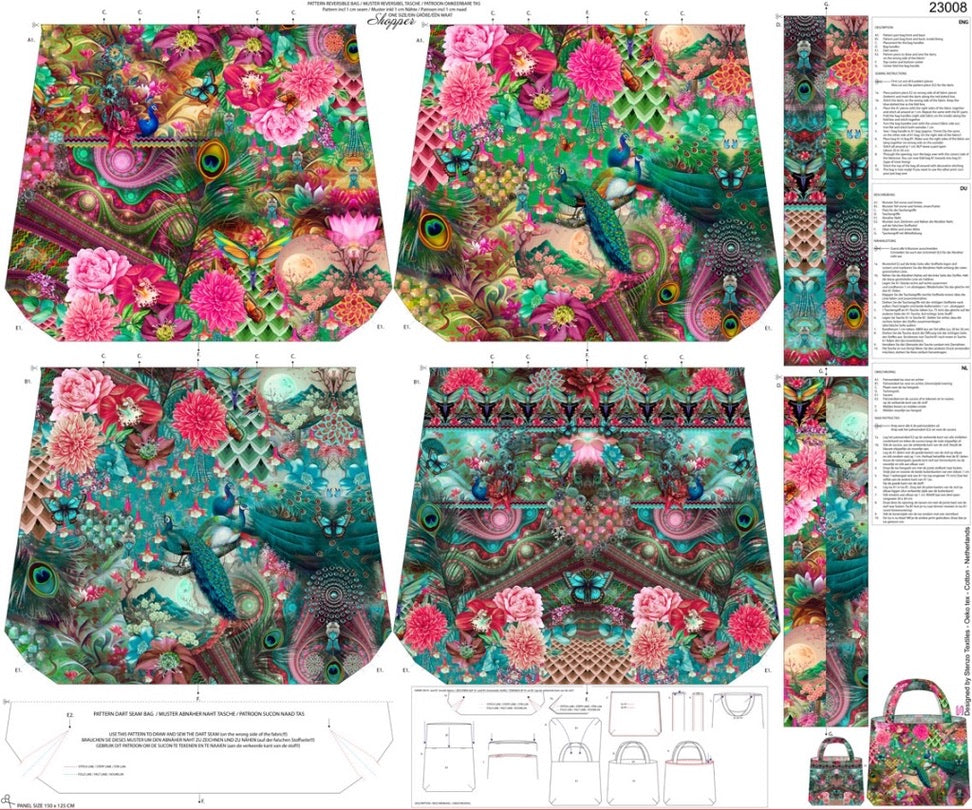 Canevas Panneau Grand Sac 23008