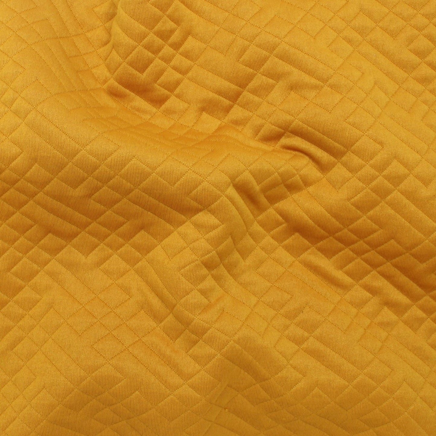 Matelassé Géometrique Moutarde 09