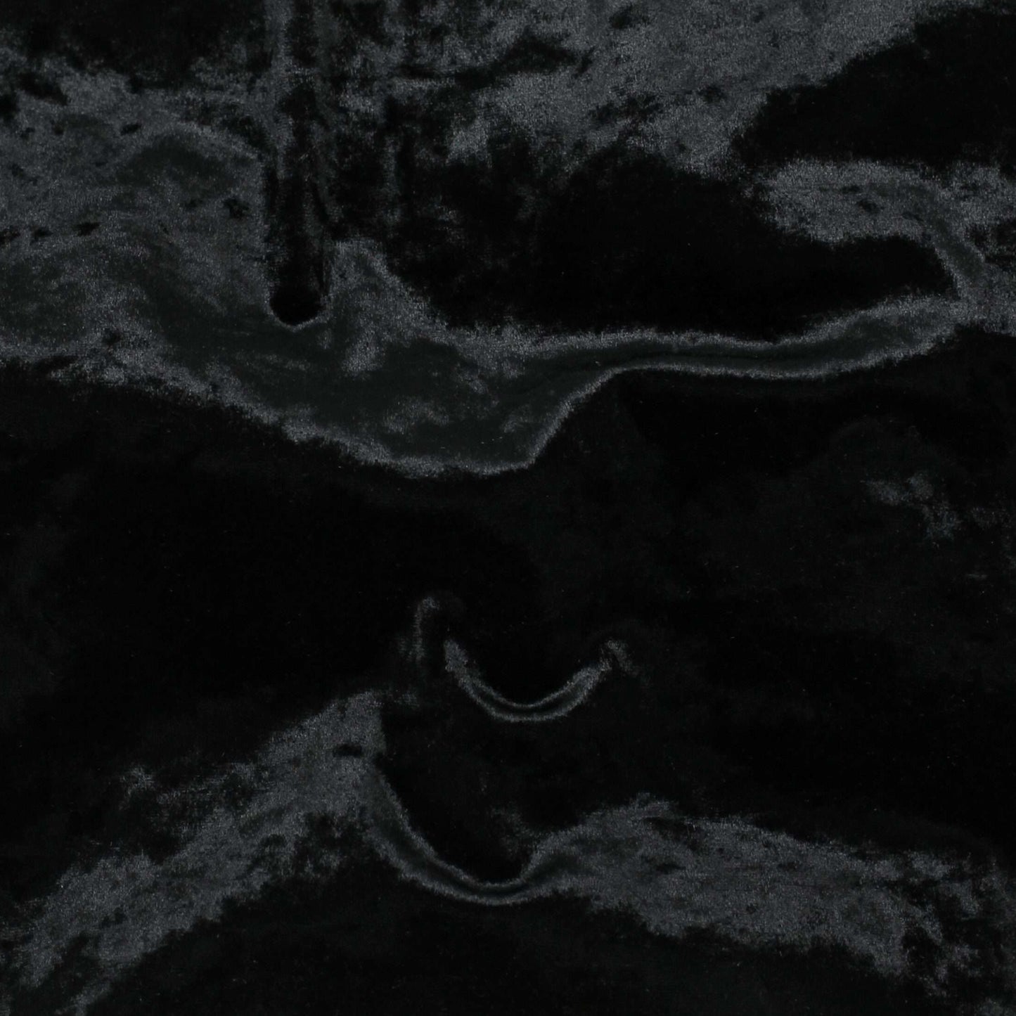 Velour Panné Noir