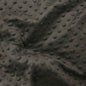 Minky Bulles Charcoal 38