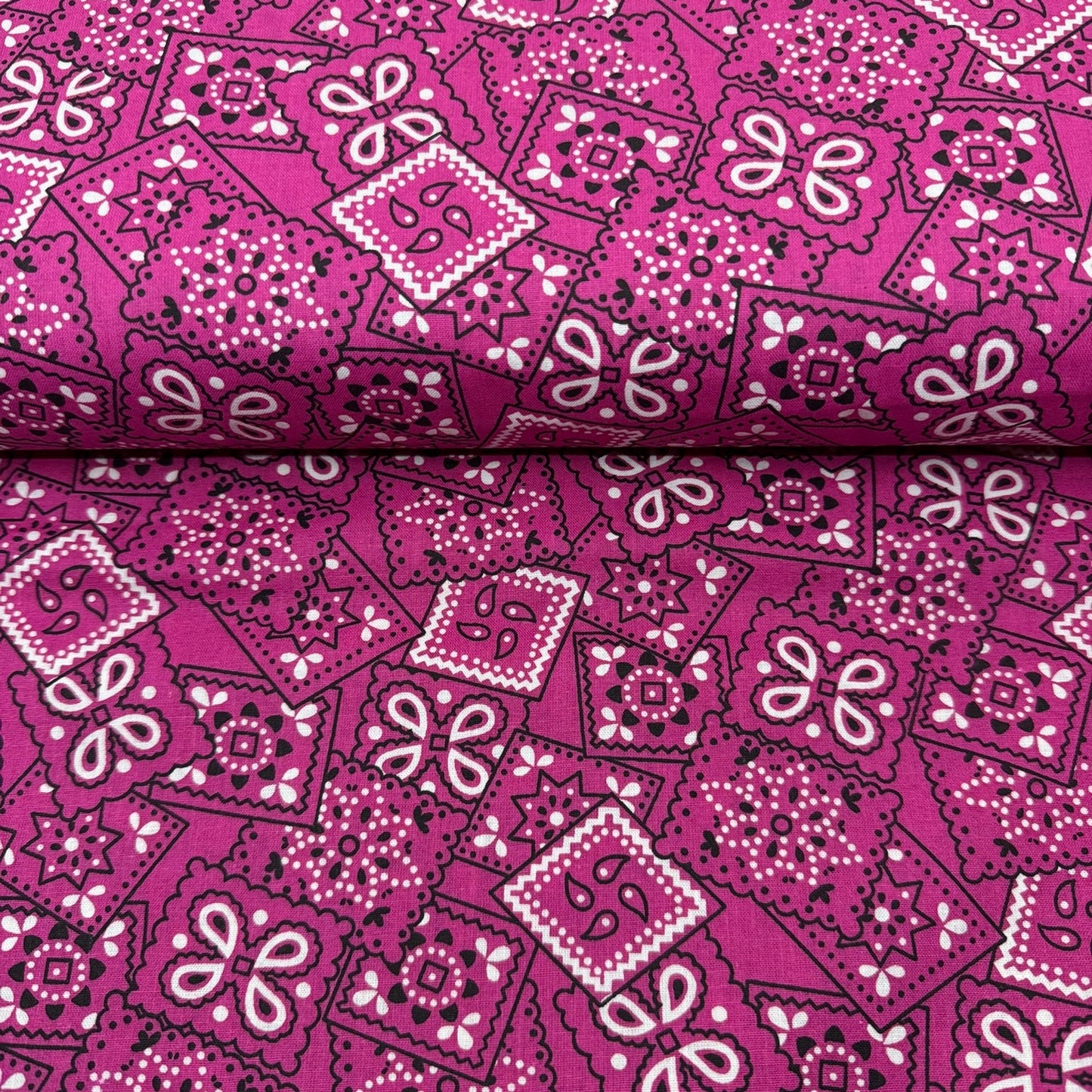 Coton Bandanas Fushia