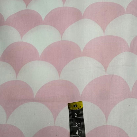 Coton Large Courtepointe Blanc Quartier Rose