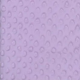 Minky Bubbles Lilac