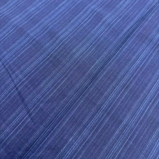 Very Dark Blue Heather Stretch Denim
