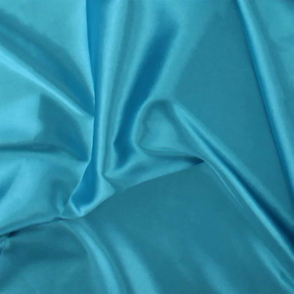 Satin Extensible Turquoise