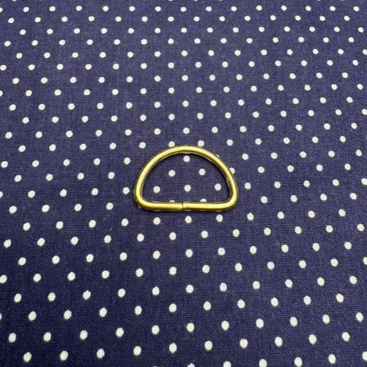 Anneau en D Or 1po (paquet de 10)