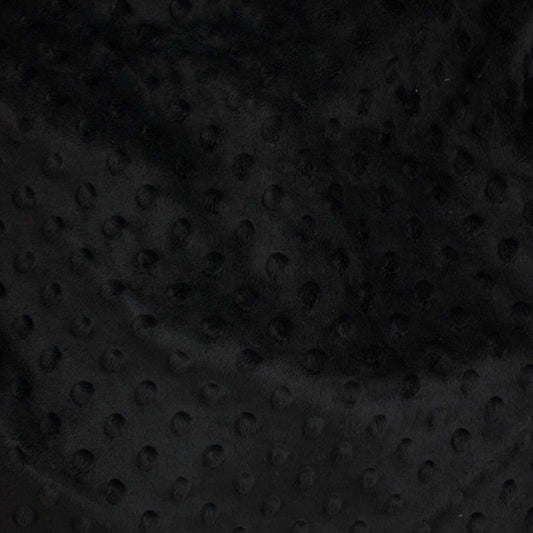 Minky Bubbles Black