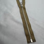 20" Separating Zipper Khaki