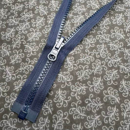 Fermeture Éclair Séparable 26po Marine