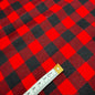 Flanelle Imprimée Buffalo Rouge