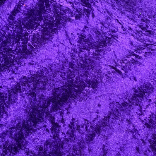 Velour Panné Violet