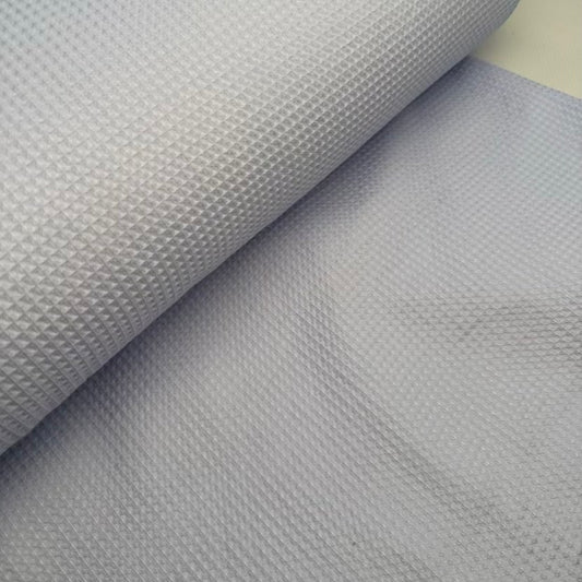 Coton Mini Gaufré Bleu