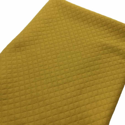 Dark Yellow Quilted