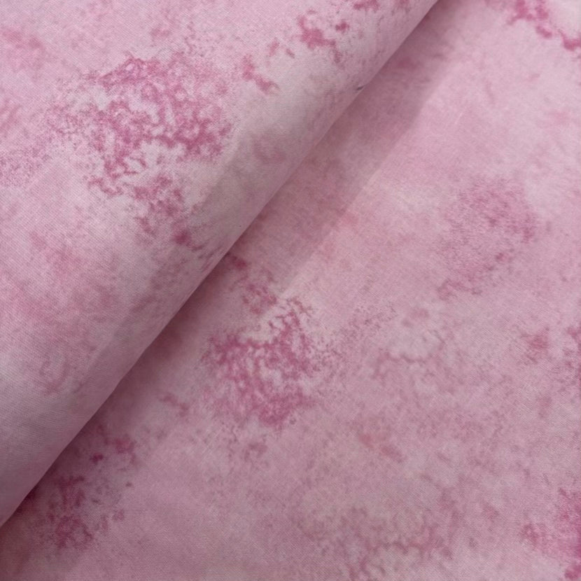 Coton Large Courtepointe Marbré Rose