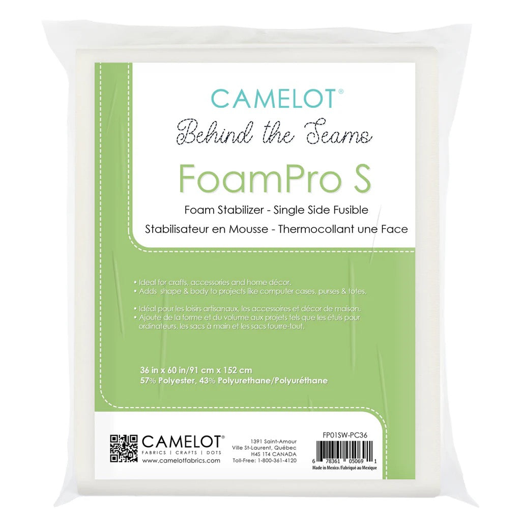 FoamPro S- Stabilisateur en mousse 1 face Thermocollant (paquet)