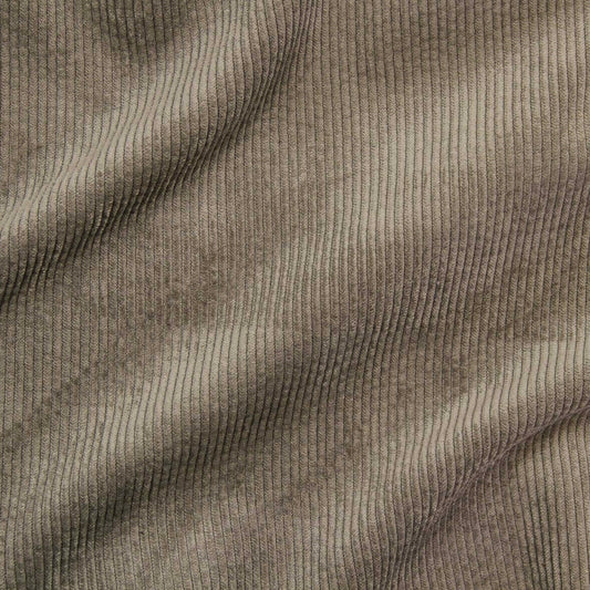Velour Côtelé Look Lavé Taupe 11