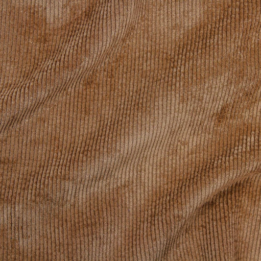 Velour Côtelé Look Lavé Caramel 09