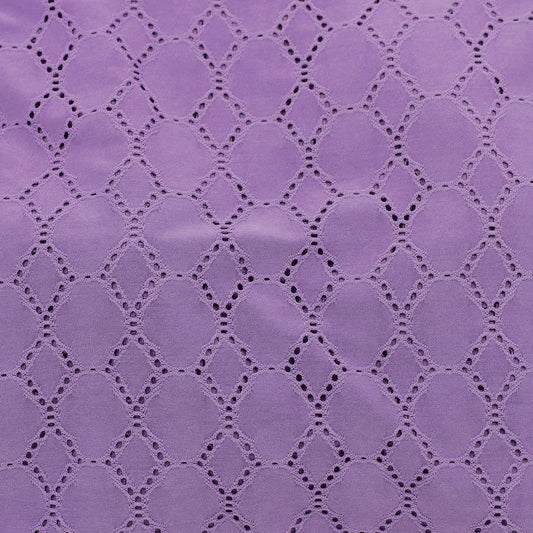 Broderie Extensible Mauve 09