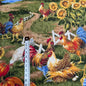 Coton Imprimé Or 091