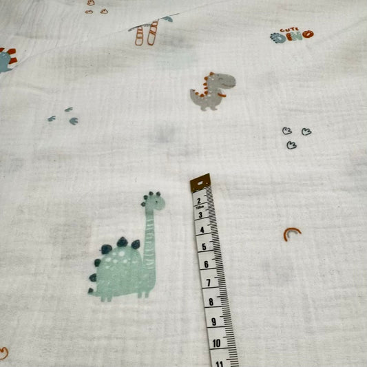 Double Gauze Dino
