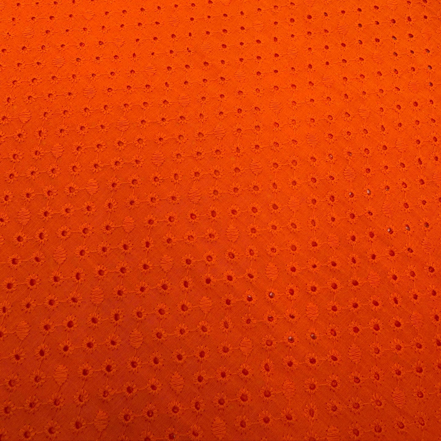 English Embroidery #2 Orange