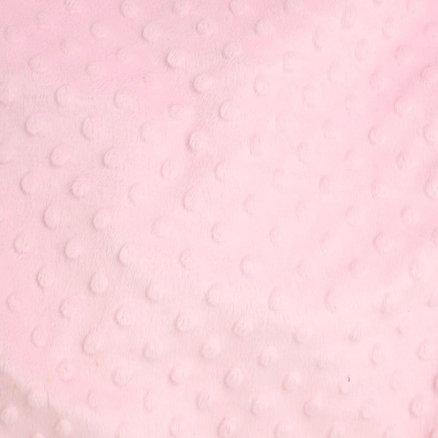 Minky Bulles Rose 06