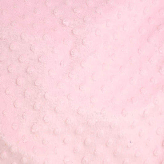 Minky Bulles Rose 06