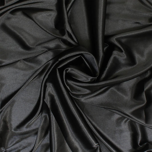 Satin Extensible Noir