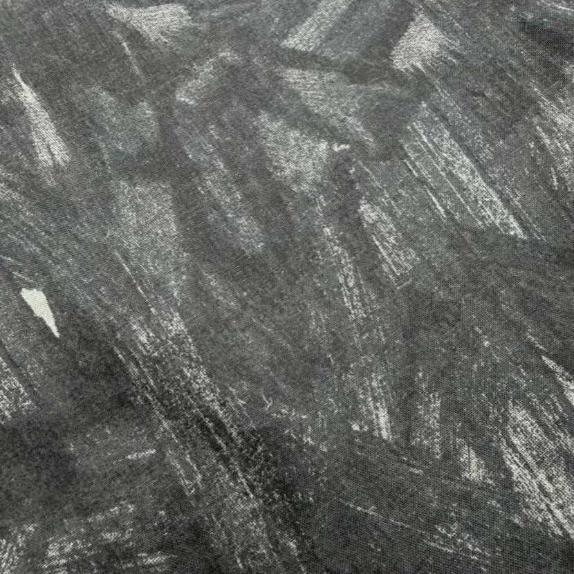 Coton Marbré Noir (plus foncé que la photo)