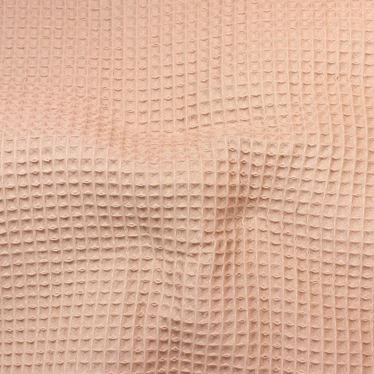 Coton Gaufré Organique Blush 07
