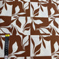 Canevas Feuilles Maron
