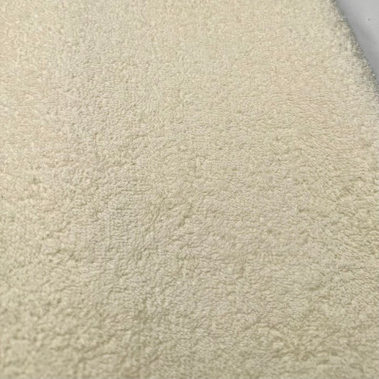 Cream Cotton Terry Cloth