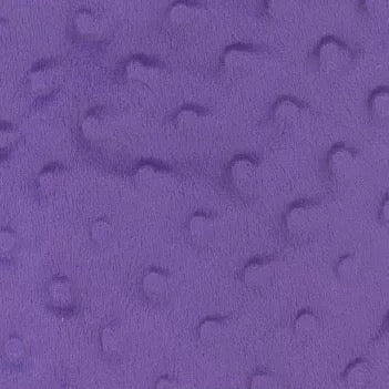 Minky Bubbles Purple
